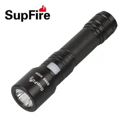 Supfire A5 CREE XML T6 светодиодный фонарик Lanternas 700 люмен света светодиодный факел поиск свет один факел на 18650 батарея