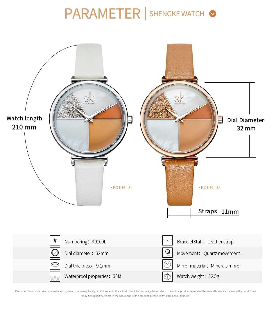 Shengke креативные женские часы с циферблатом, модные кожаные женские кварцевые часы, необычные часы, новинка, SK Reloj Mujer# K0109