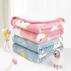 100*150 см Мульти-использование детское одеяло постельные принадлежности для новорожденных фланелевые детские одеяло для сна Чехлы Диван