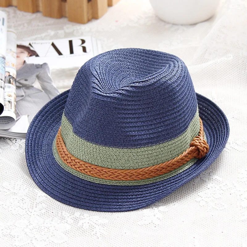 

Summer ladies hat casual fashion jazz caps color trend beach vacation sun hats cool breathable sun cap