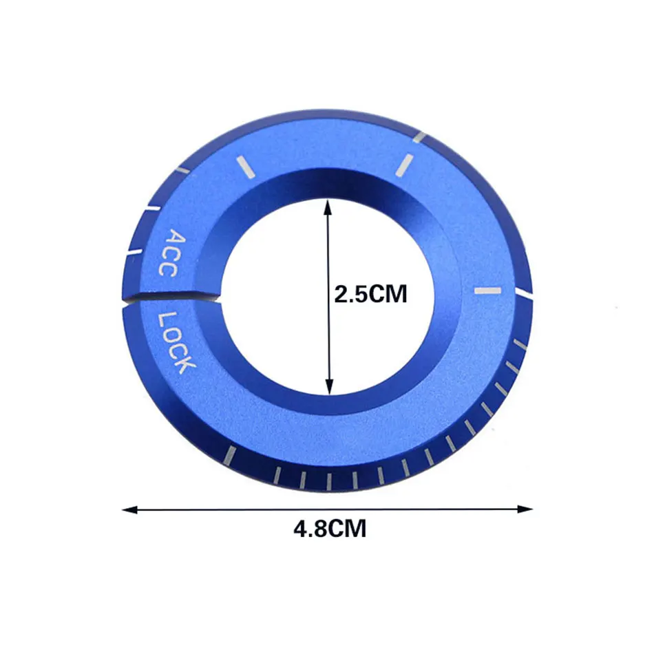 Color My Life переключатель зажигания автомобиля отделка кольцо для ключей отверстие круг наклейки для Mercedes Benz A C Класс GLA CLA GLC W205 W212 X253 C117
