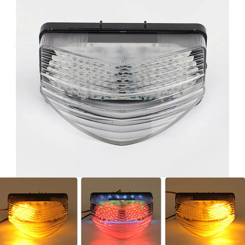 

Motorcycle Integrated LED Tail Light Brake Turn Signal Blinker For Honda CBR 600 F4i 2001 2002 2003