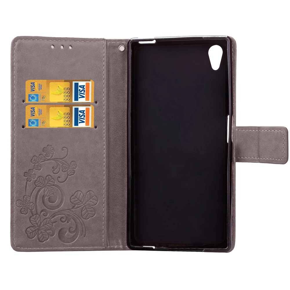 Чехол книжка для Sony Xperia Z5 E6603 E6683 E6653 чехол Кошелек из искусственной кожи Z 5 501SO SOV32 SO