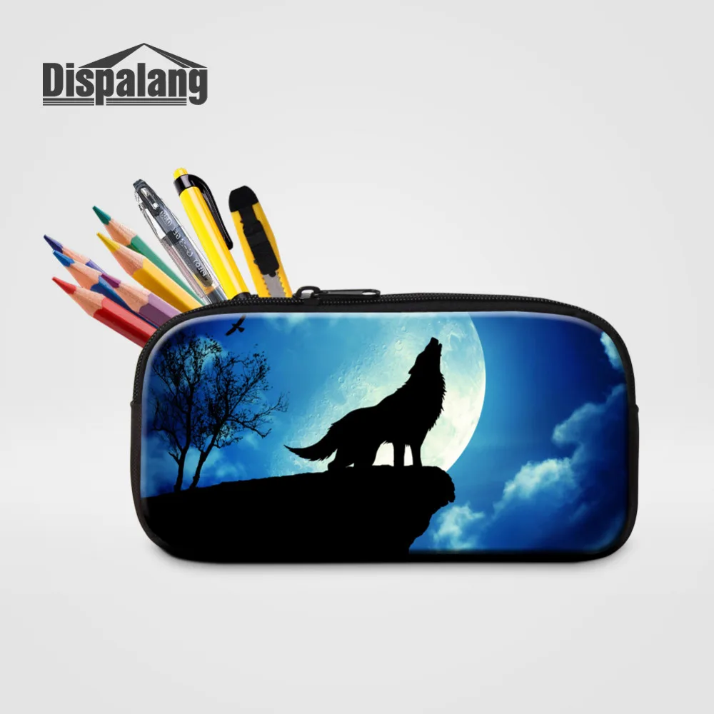 Animal Wolf Kids Penicl Bags (12)