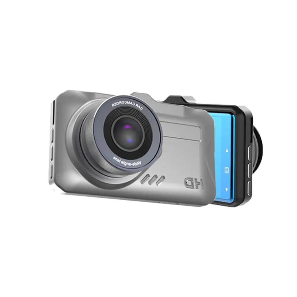 

3 Inch Screen HD Night Vision Wide Angle 1296P Front Rear Double Recording Hidden Driving Recorder Auto Electronic Accessories