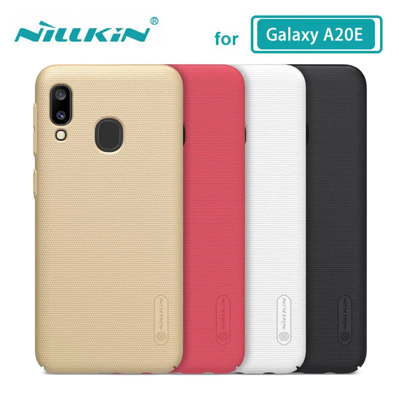 

Case for Samsung Galaxy A20 A20E Nillkin Frosted Shield PC Hard Back Casing Cover sFor Samsung A20E Case