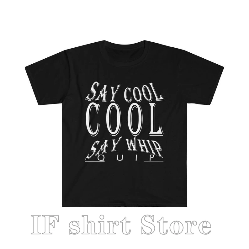 Футболка Say Cool Whip Quip футболка с надписью летняя для мужчин и женщин | Мужская