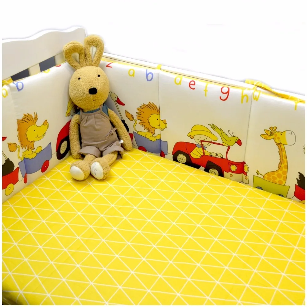 Set Biancheria Letto Neonato | 3 Pezzi Double-Face Coniglietto | Copripiumino 100x135 Cm + Federa 40x60 Cm + Lenzuolo 70x140 Cm - Foto 4