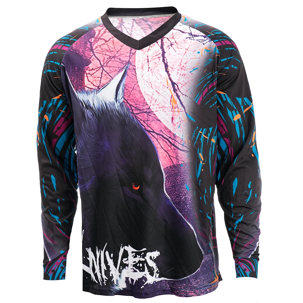 

2017 Mountain Bike Riding Jersey Equipment Surrender Commencal Watchdog Dry Riding Off-road Long Sleeved T-shirt