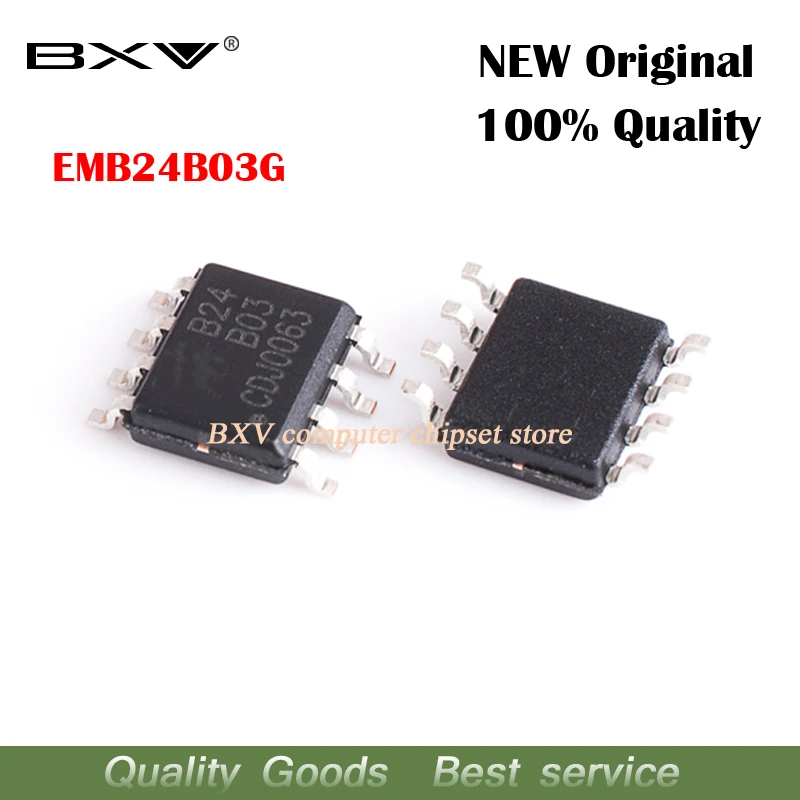 5 шт. EMB24B03G EMB24B03 B24B03 MOSFET SOP 8 новый оригинальный Бесплатная доставка|Интегральные