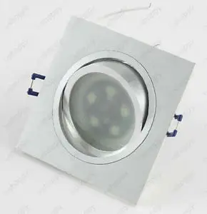 

7W LED Ceiling Kitchen Hall Down Light Fixtures Grid Lamp KIT Frosted LEN Gimble