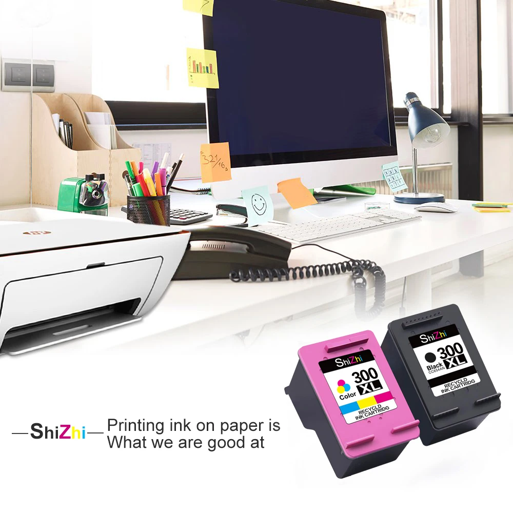 SHIZHI восстановленная Замена чернильных картриджей для HP 300XL Deskjet D2545 D2660 D5560 F2420 F2480