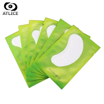 

ATLICE 500pcs/pack Medical Non-woven Eyelash Under Eye Pads Eyelash Extension