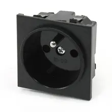 2 в 1 промышленной настенное крепление Европейский французский Plug w разъем 16A 250VAC