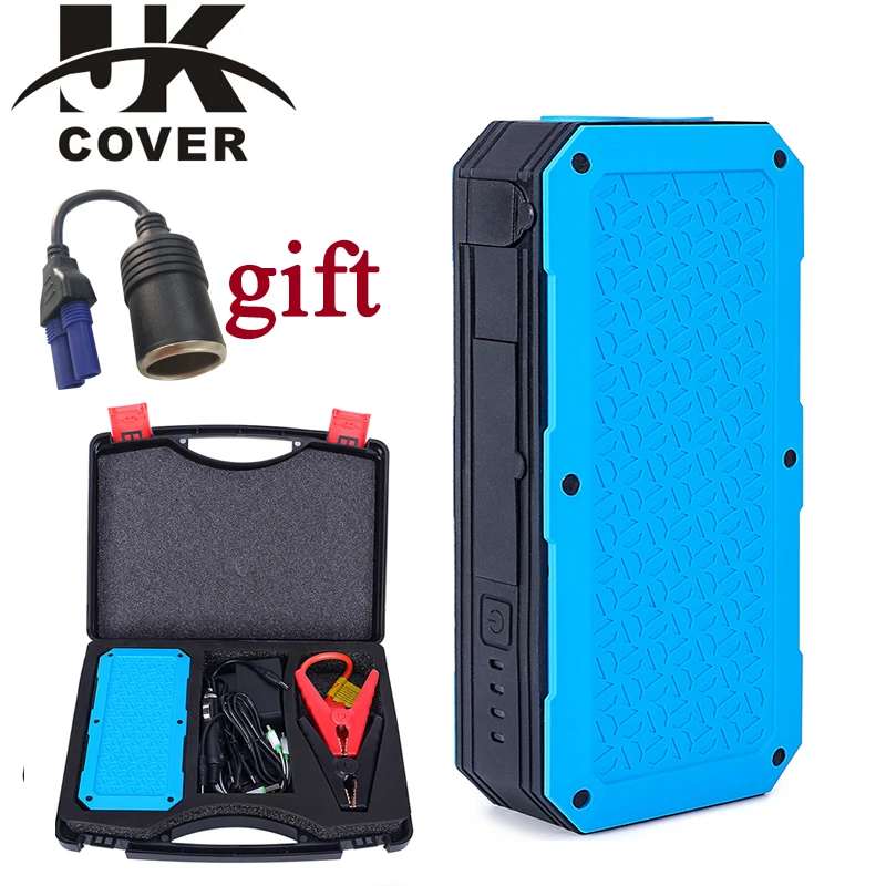 

JKCOVER 600A Peak Current Emergency 12V Car Battery Jump Starter Booster 26000mAh Power Bank Multi-function Car Jump Starter
