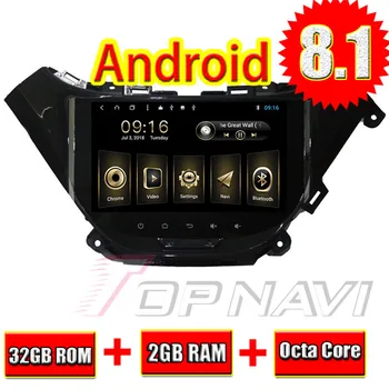 

Vehicle DDR3 2GRAM 9'' Car Players for Chevrolet Malibu 2016 Topnavi buit-in 32G Auto Car Players with full Android 8.0 Magnitol