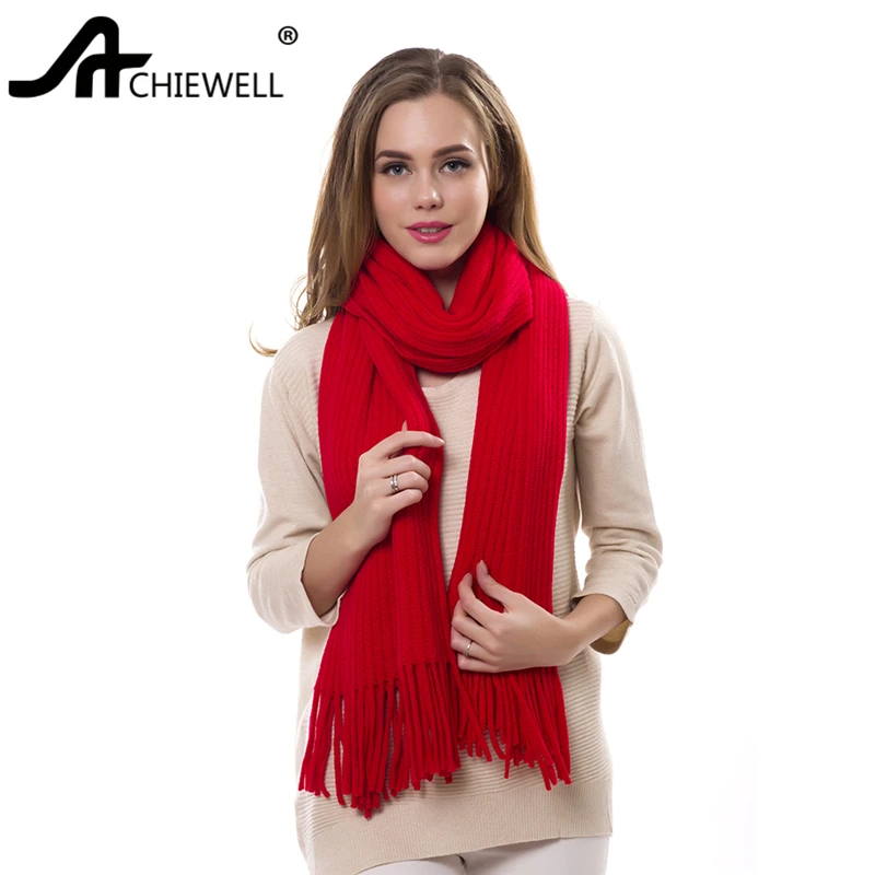 Buy Clearance Women's Long Tassels Stripes Scarf