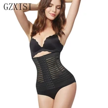 Плюс размер Талия тренерские Корсеты сталь boned cinches коррекция фигуры Похудение Корректирующее белье Пояс
