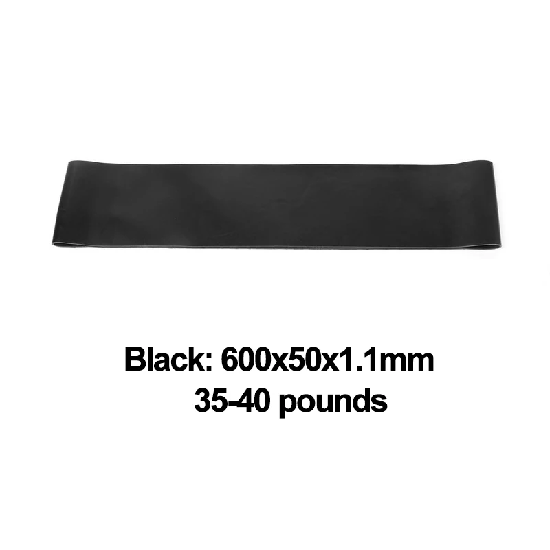 5 уровней резистивные ленты, латексные резиновые эластичные петли для фитнеса, Фитнеса Йоги мышечное оборудование для фитнеса расширитель - Цвет: Black