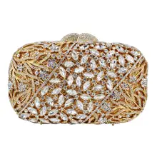 Бриллиант с резьбой сумки Званый ужин вина партии WeddingA501