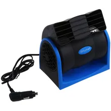Вшей huxin Автомобиль Грузовик охлаждения воздуха вентилятор 12 В Регулируемый бесшумный охладитель скорость синий