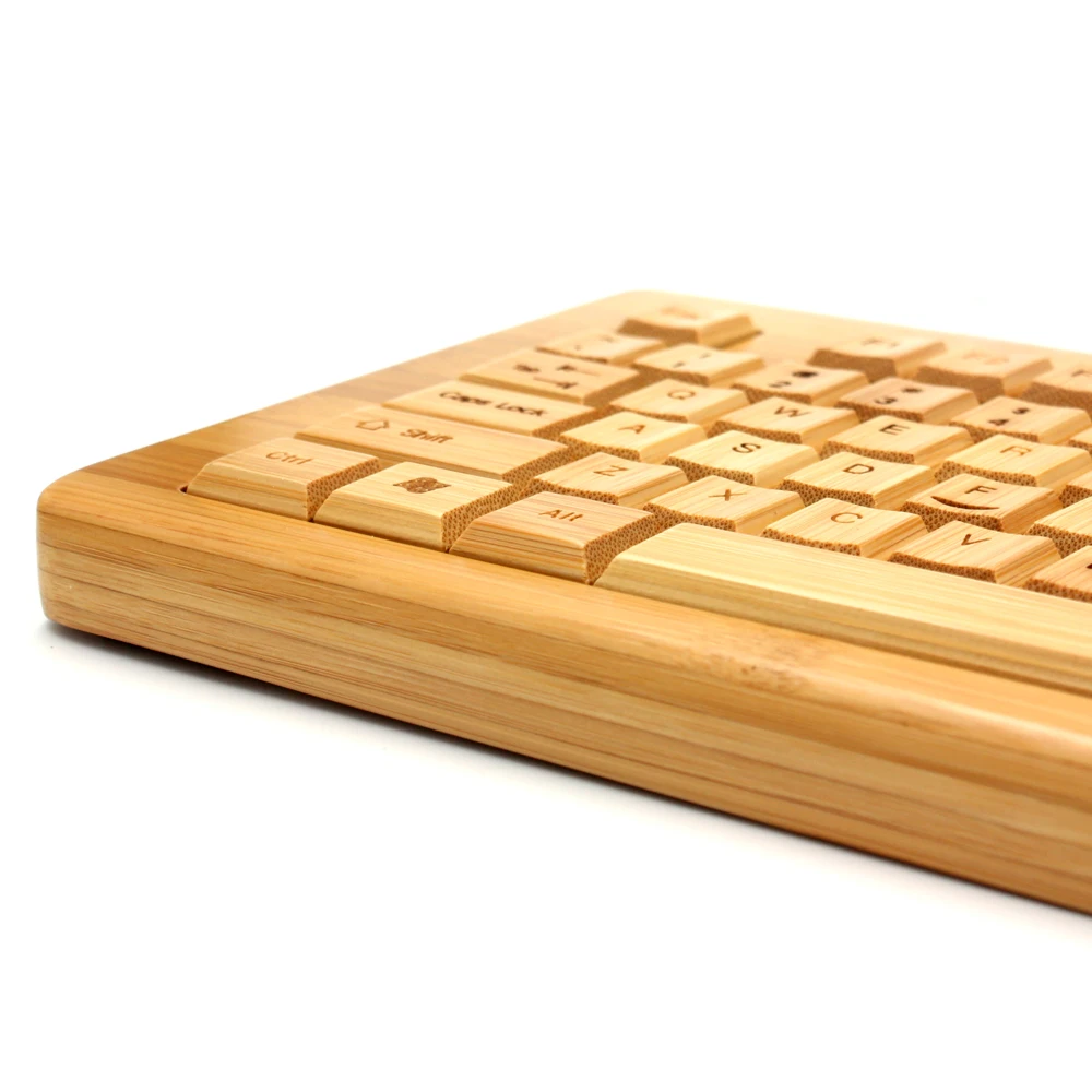 Techase проводной Мышь и клавиатуры Combo USB Стандартный Bamboo Teclado mecanico игры Мышь игрового набора Teclado у Ратон inalambrico PC