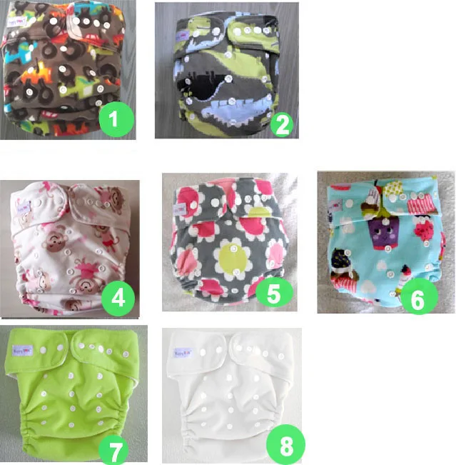 8 цветов, водонепроницаемые тканевые подгузники для детей старшего возраста, подгузники, Подгузники(1 подгузник+ 1 вставка) 25-45 кг