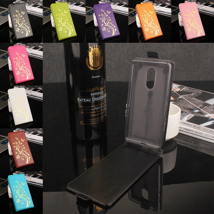 

For Lenovo K6 Note Phone Case Up-down Open Vertical Flip Premium Pattern PU Leather Case Cover Factory Price Tangjin
