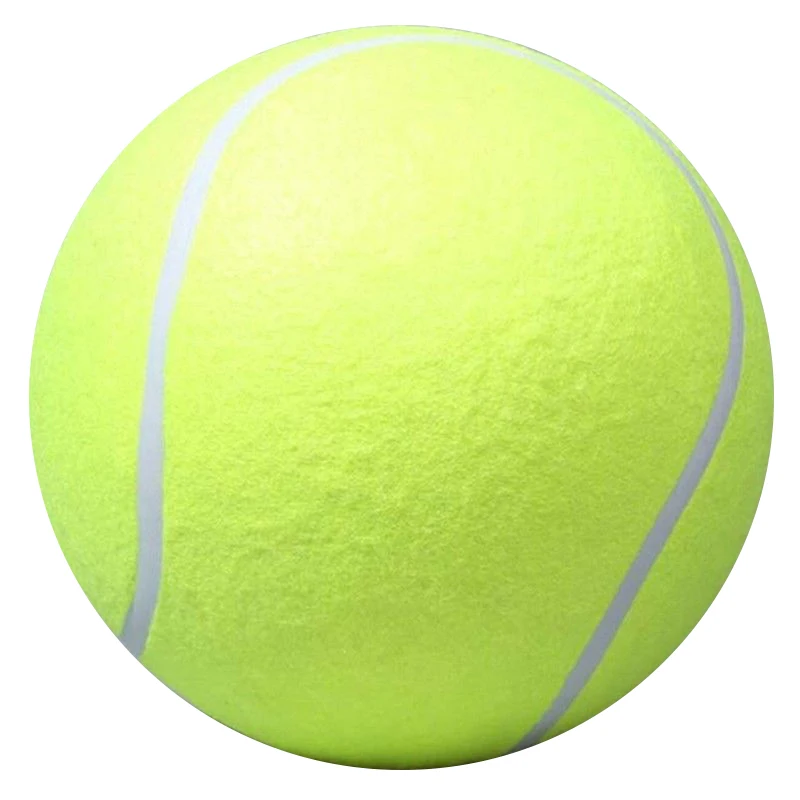 24 см гигантский теннисный мяч для домашних животных, жевательная игрушка для собак, надувной теннис, Жевательная игра, интерактивные игрушки с детьми, товары для домашних животных на открытом воздухе