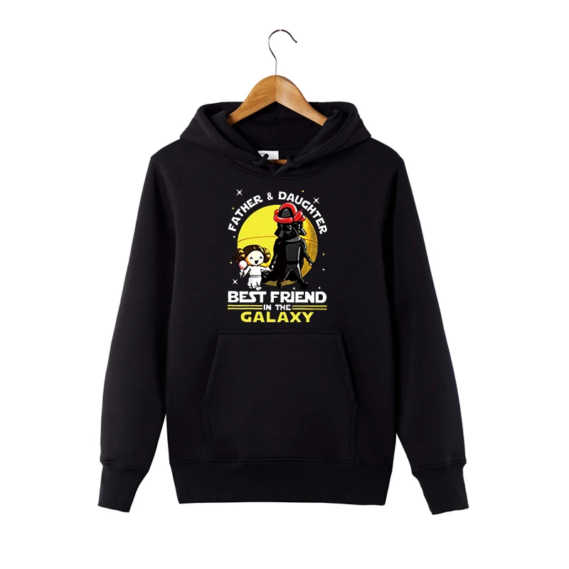 

Star Wars Hoodie Father and Daughters best friend Father Daughter Gift Hoodie Funny Star Wars Family Father Hoodie