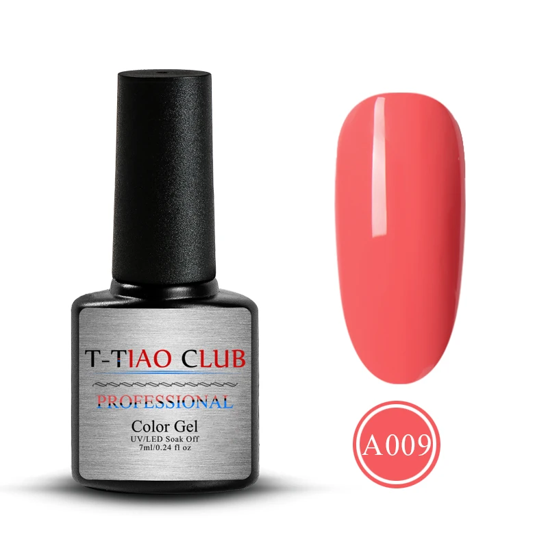 T-TIAO CLUB, 7 мл, чистый цвет, гель, матовый лак для ногтей, верхнее покрытие ногтей, замачиваемый, для маникюра, УФ-гель, лак, сделай сам, дизайн ногтей, маникюрный лак - Цвет: NM30305