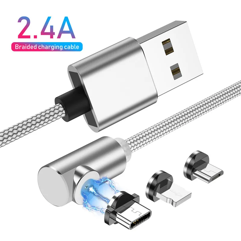Moskado локоть Magentics кабель быстрой зарядки для Android Micro usb type C магнит зарядное