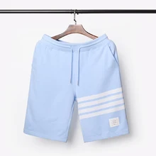 Модные TB солнцезащитные очки THOM брендовая легкая синий Рубашки домашние мужские тренировочные брюки летние штаны из хлопка Мужская одежда спортивные брюки