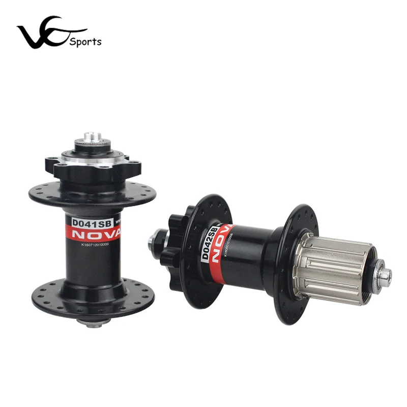 NOVATEC bicycle hub set High quality bike MTB hubs 4 bearing 32 hole chosen rear Front Disc