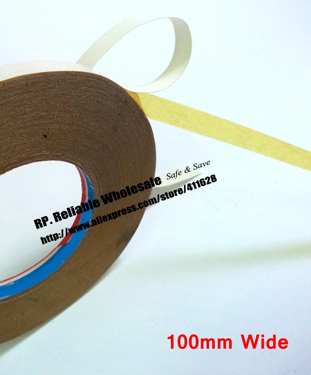 100mm wide, 30M Strong Adhesive Oil Glue Tape for Cloth Embroidered,Fabric Sewing Fasten, Book