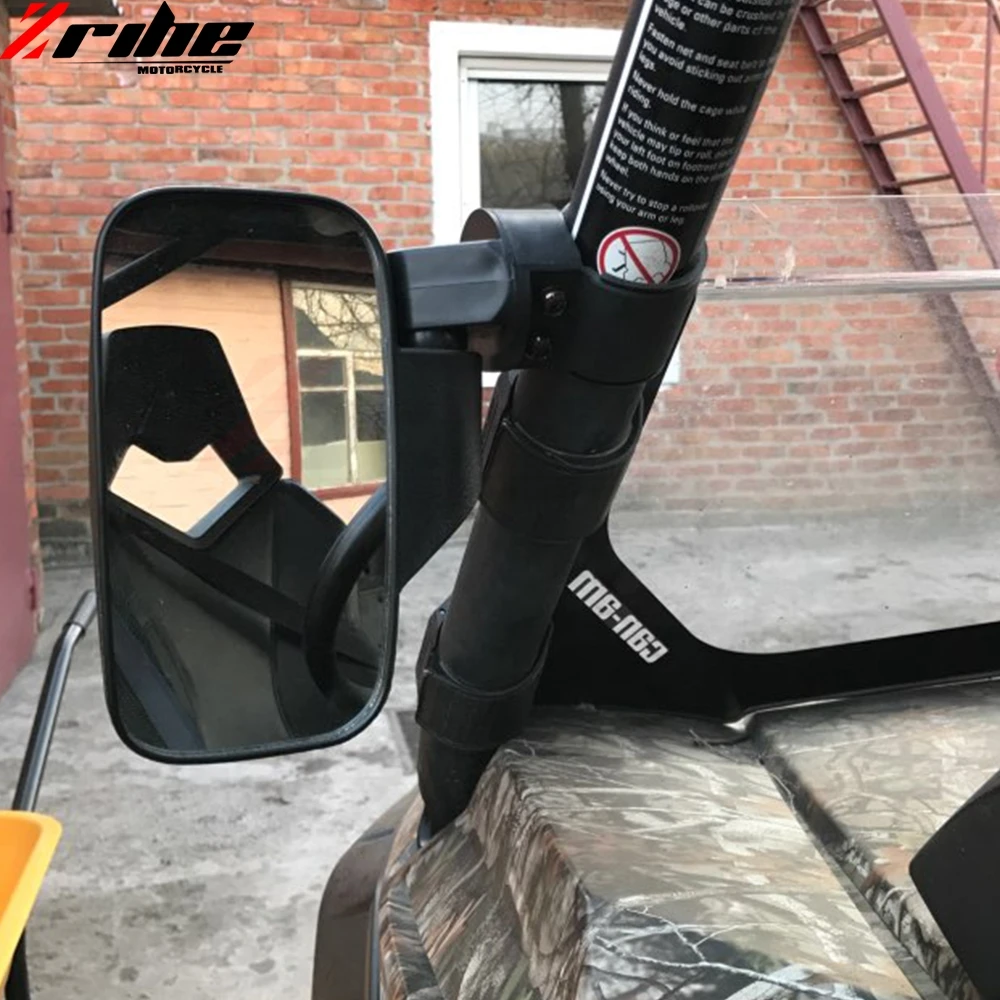 Резиновая накладка на боковые зеркала заднего вида для Polaris RZR Ranger Bobcat Can Am Arctit Cat 2/1