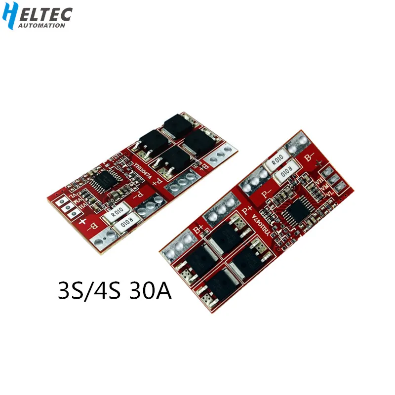 Защитная плата для литиевых батарей 3S 30А/30 А 30 BMS 3S/14 8 высокая ток автоматическое