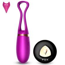 FOX Wireless Voice Control Vibrating Egg Sex Toys for Women Waterproof 20 Mode G Spot Vibrator Massager New Female Sex Products