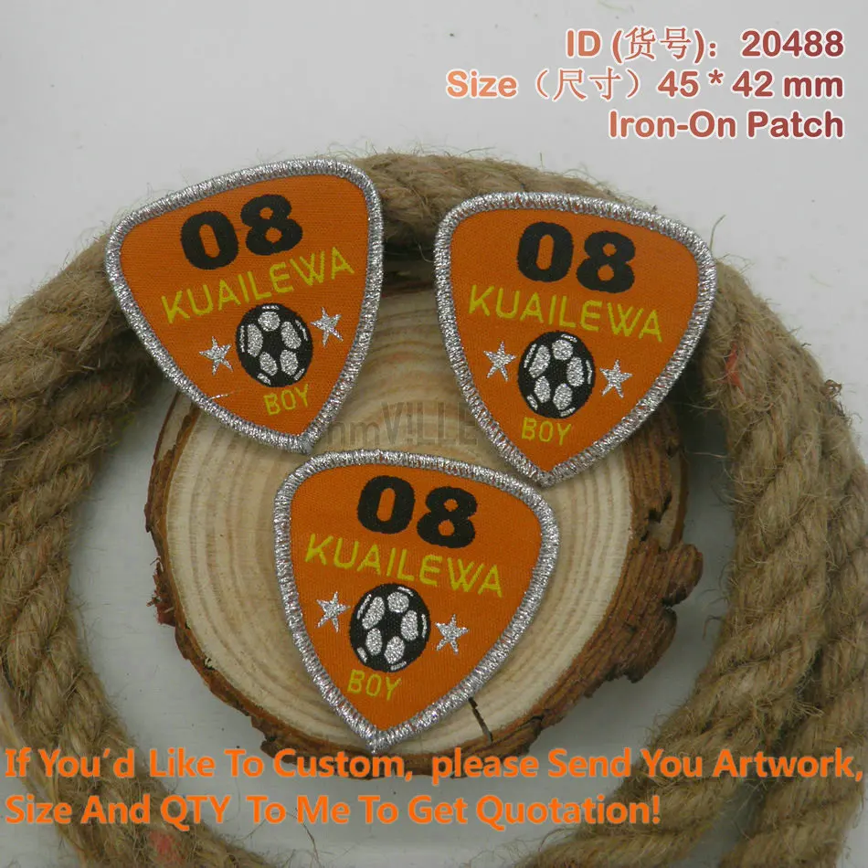 Патчи для одежды Parches Ropa 20488 Boy Football 08 утюжок на нашивках с вышивкой принимаем