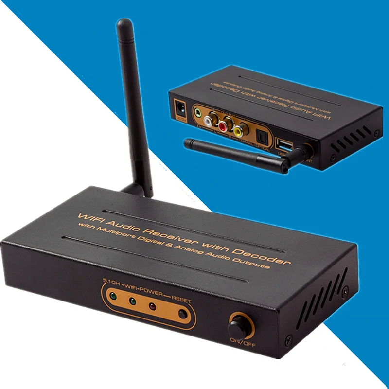 New Ezcast 5.1ch Wifi Audio Receiver With Deocder Hifi Wireless Music