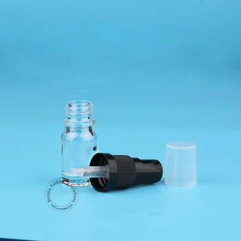 

50pcs/Lot Wholesale 5ml Glass Perfume Bottle Small Empty Black Atomizer Parfum Container Cosmetic Spray Pot Mini Refillable