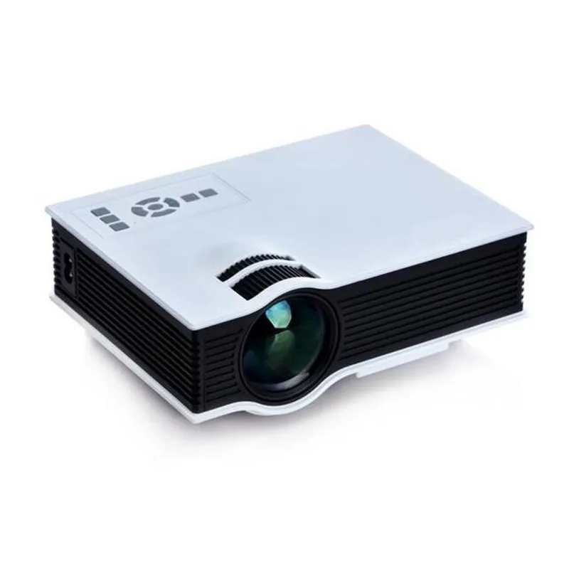 Оригинал UC40 1080 P Мини Пико Портативный HDMI/VGA/USB/SD Цифровой СВЕТОДИОДНЫЙ Проектор