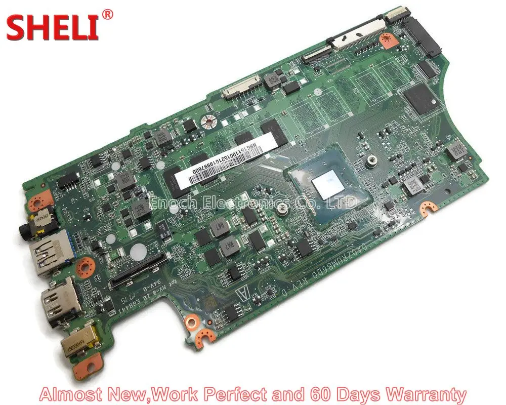 MOUGOL NB.G1511.001 NBG1511001 Motherboard For Acer Chromebook 15 CB3-531 CB3-531-C4A5 DA0ZRUMB6D0 ZRU N2830 2.16GHz 2GB RAM