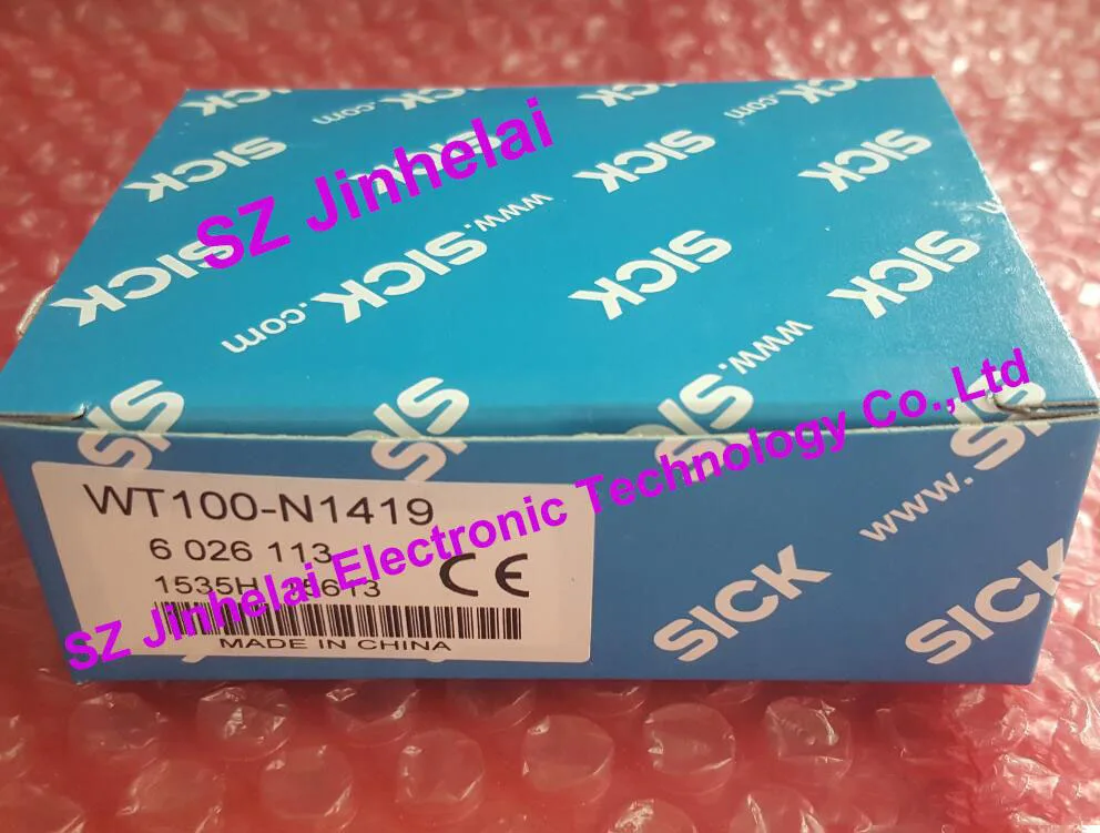 

100% Authentic original WT100-N1419 (is WT100-N1412+Stent) SICK Photoelectric switch