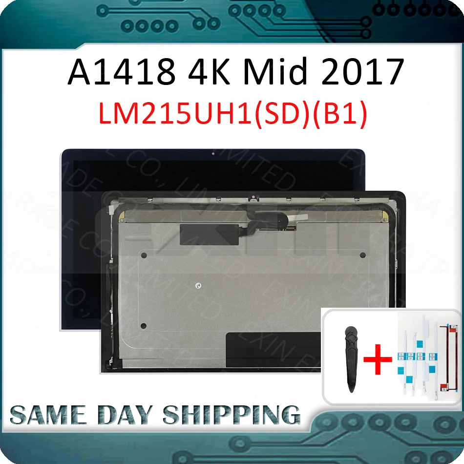 Écran LCD Retina 4K + Verre Avant Pour IMac 21,5" Fin 2015 (A1418 EMC 2833) - Compatible LM215UH1