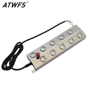 

Air Humidifier Stainless Steel Fogger Ultrasonic Mist Humidifier Fountain Vaporizer ATWFS 10 Head 5KG Diffuser