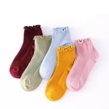 3 пары, женские удобные носки, практичные однотонные хлопковые носки ярких цветов, весенне-осенние Антибактериальные Женские носки для ухода за кожей, Meias