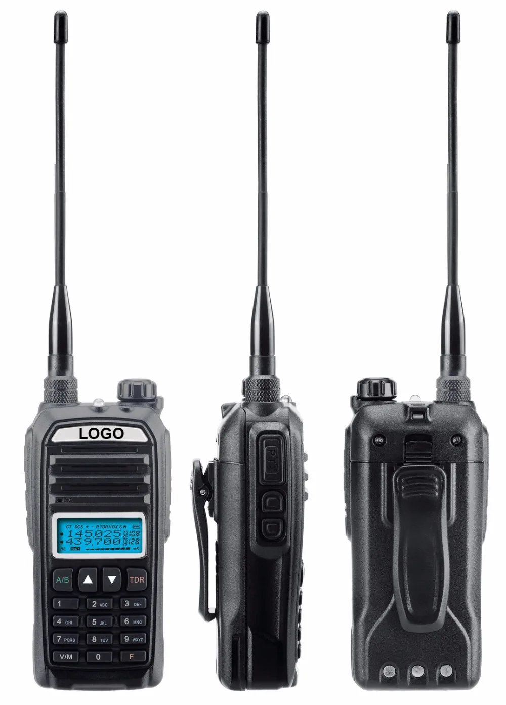 

1PC KEWOD TH-F9 8W High Power Dual Band Two Way Radio with 3000mAh battery & Car Charger UHF VHF Long range Walkie Talkie