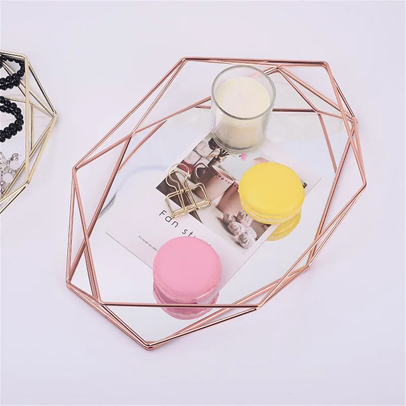  Metal Storage Basket Mesh Crate Vintage Kitchen Office Storage Desk Organizer