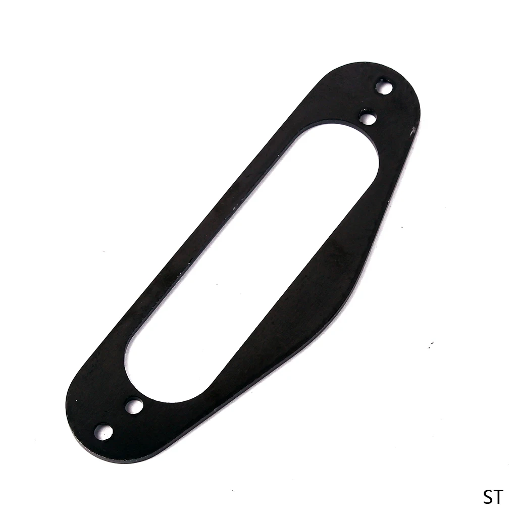 1x Electric Guitar Solid Pickup Mounting Surround Aluminium Ring Frame Black